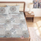CHHAVI INDIA 210 TC Microfiber Printed King Size Bedsheet With Pillow Covers