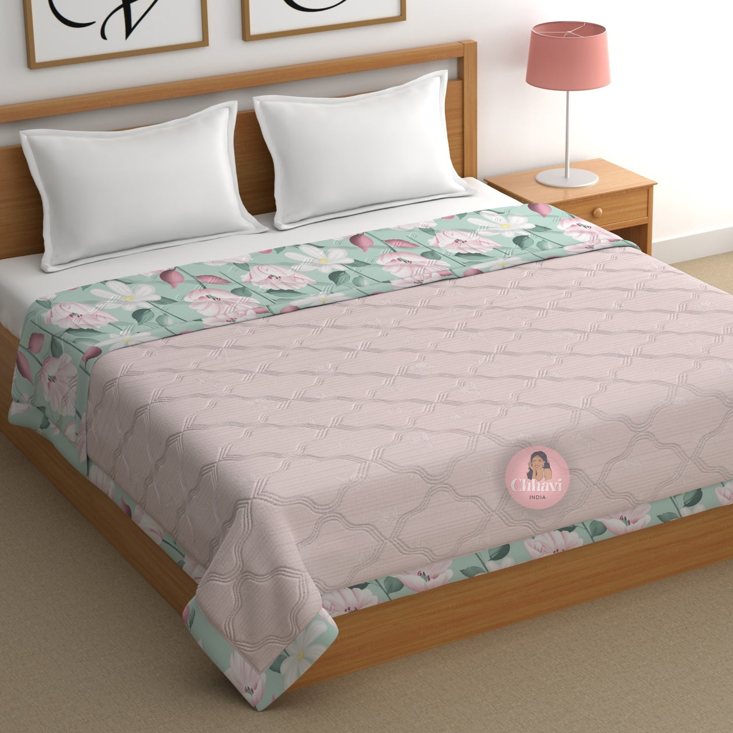CHHAVI INDIA Printed Double Comforter for AC Room