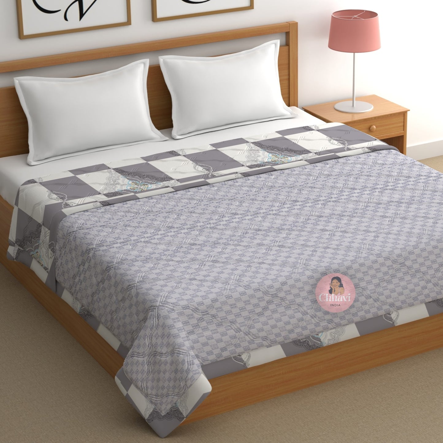CHHAVI INDIA Printed Double Comforter for AC Room
