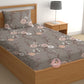 CHHAVI INDIA 180 TC Microfiber Printed Single Bedsheet With 1 Pillow Cover