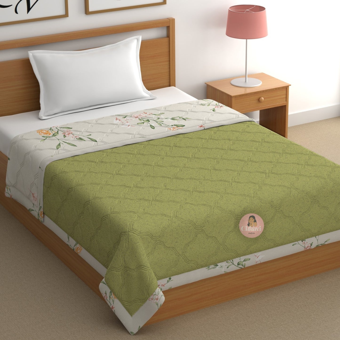 Chhavi india 210 TC single Bed Comforter