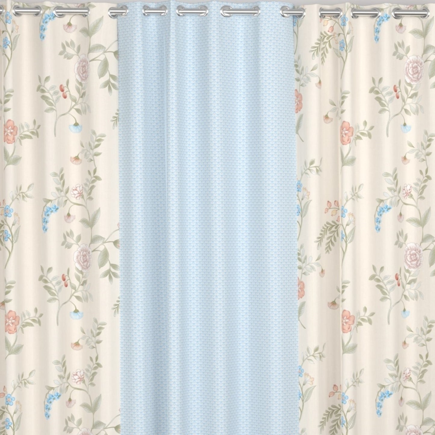 CHHAVI INDIA DESIGNER PRINTED DOOR CURTAIN PACK OF 3