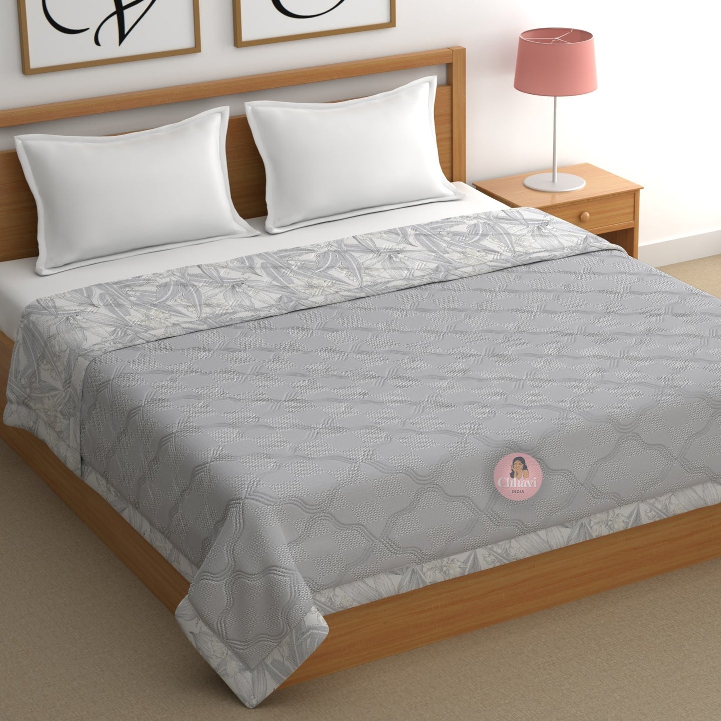 CHHAVI INDIA Printed Double Comforter for AC Room