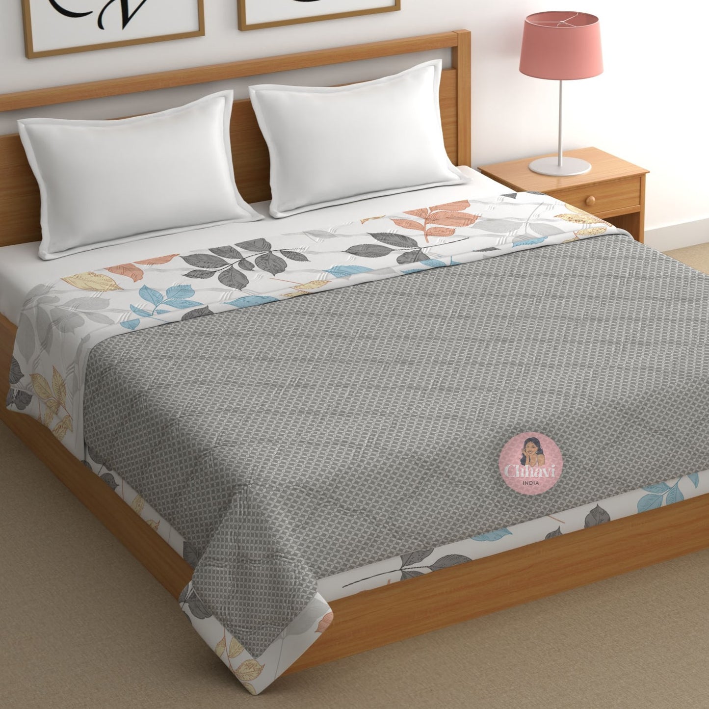 CHHAVI INDIA Printed Double Comforter for AC Room