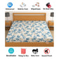 CHHAVI INDIA 210 TC Microfiber Waterproof Printed Fitted (Elastic) Bedsheet
