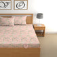 CHHAVI INDIA 210 TC Microfiber Printed Double Bedsheet With Pillow Covers