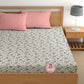 CHHAVI INDIA 210 TC Microfiber Printed King Size Bedsheet With Pillow Covers