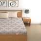 CHHAVI INDIA 210 TC Microfiber Printed King Size Bedsheet With 2 Pillow Covers