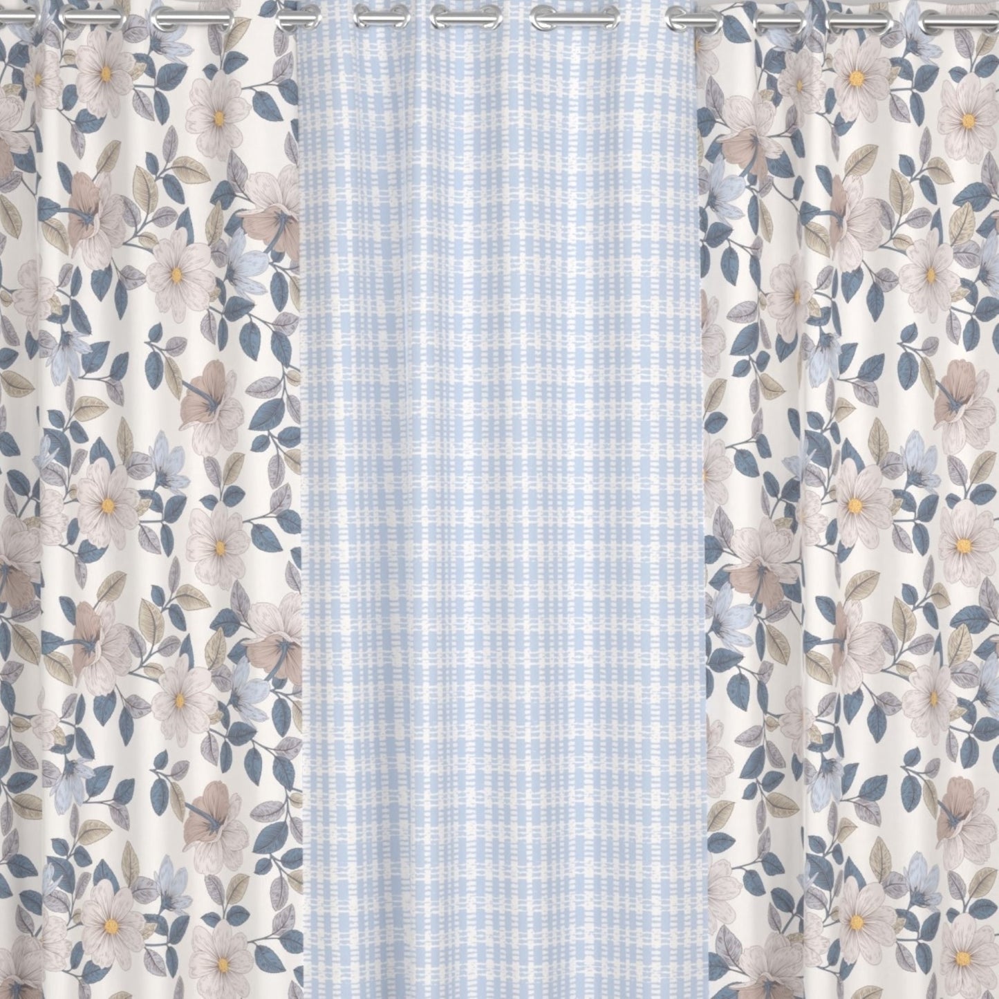 CHHAVI INDIA DESIGNER PRINTED DOOR CURTAIN PACK OF 3