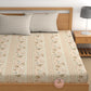 CHHAVI INDIA 210 TC Microfiber Printed King Size Bedsheet With Pillow Covers