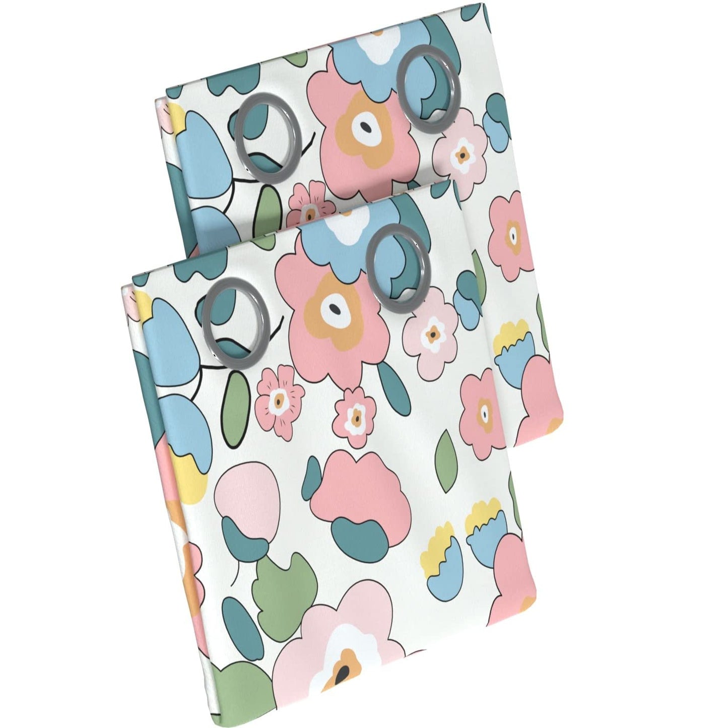 CHHAVI INDIA DESIGNER PRINTED 8 FEET DOOR CURTAIN PACK OF 2