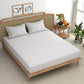 CHHAVI INDIA 210 TC Microfiber Printed King Size Bedsheet With Pillow Covers