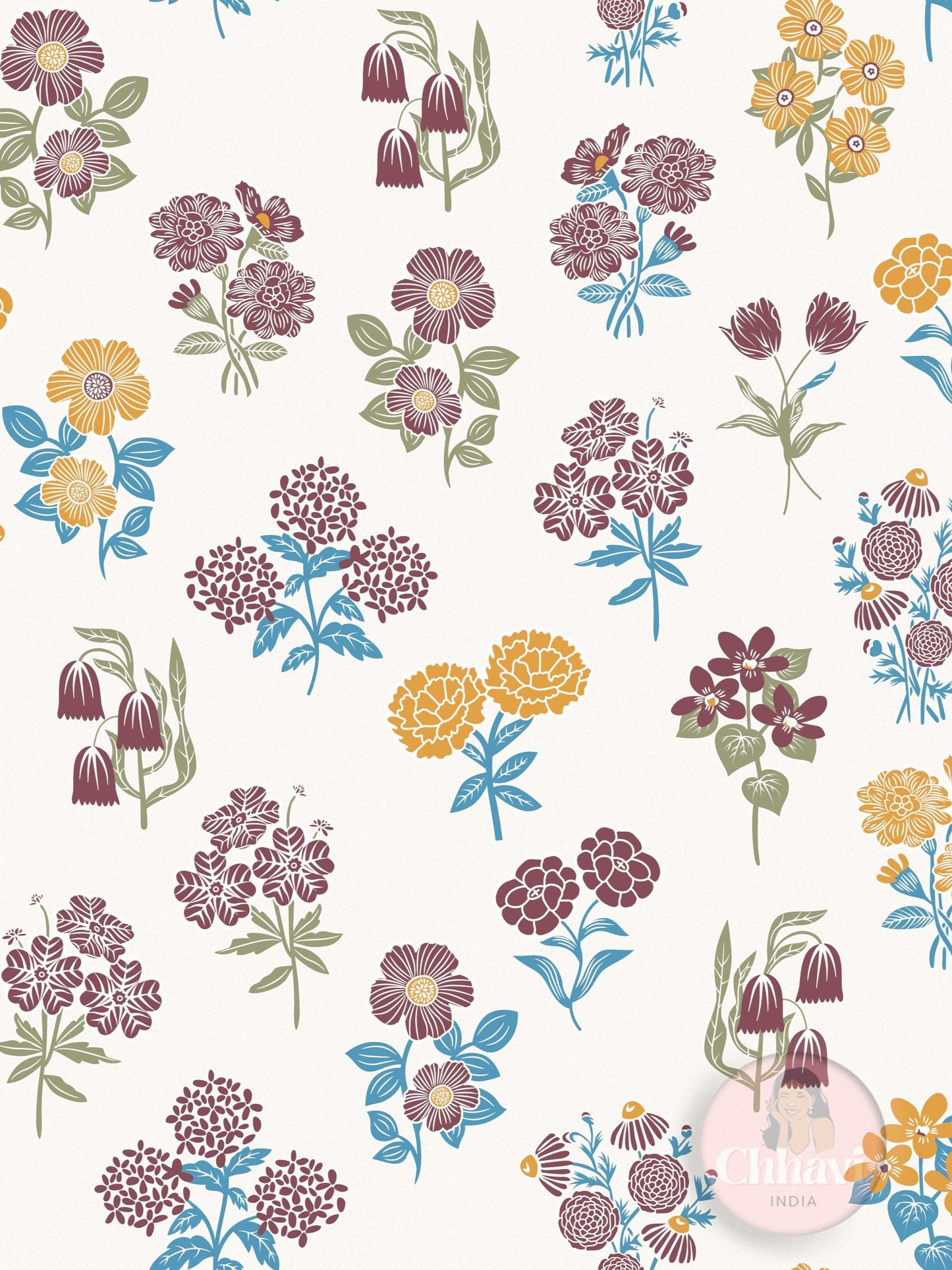 CHHAVI INDIA DESIGNER PRINTED DOOR CURTAIN