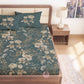 CHHAVI INDIA 210 TC Microfiber Printed King Size Bedsheet With Pillow Covers