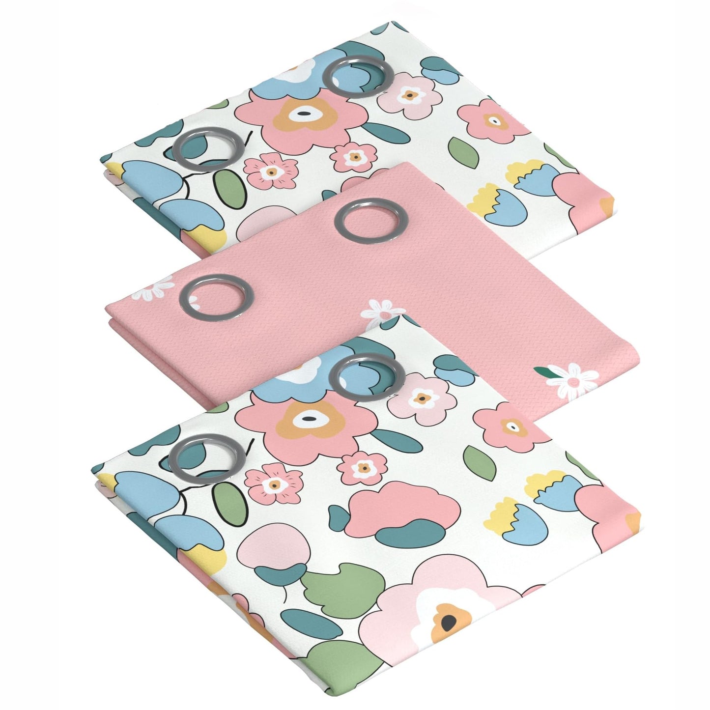 CHHAVI INDIA DESIGNER PRINTED 8 FEET DOOR CURTAIN PACK OF 3