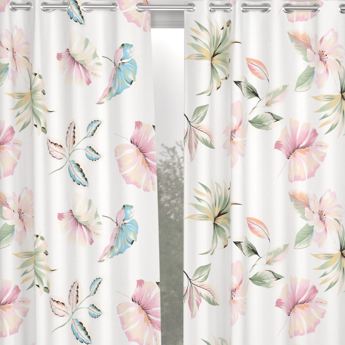 CHHAVI INDIA DESIGNER PRINTED DOOR CURTAIN PACK OF 2