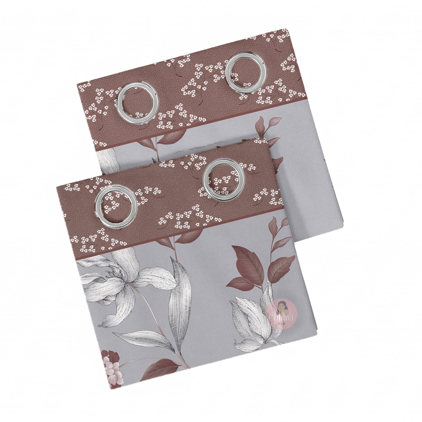 CHHAVI INDIA DESIGNER PRINTED DOOR CURTAIN PACK OF 2