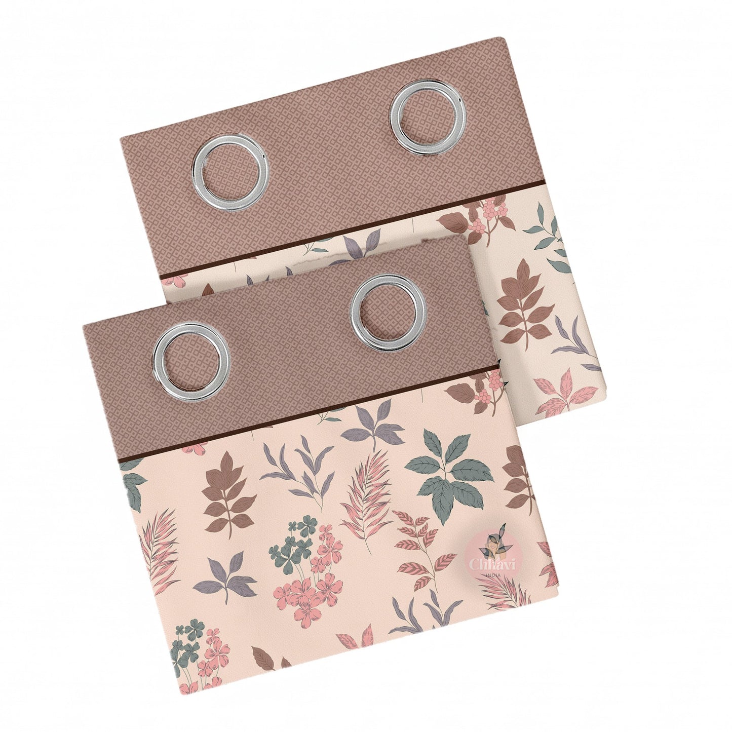 CHHAVI INDIA DESIGNER PRINTED DOOR CURTAIN PACK OF 2