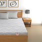 CHHAVI INDIA 210 TC Microfiber Printed King Size Bedsheet With 2 Pillow Covers