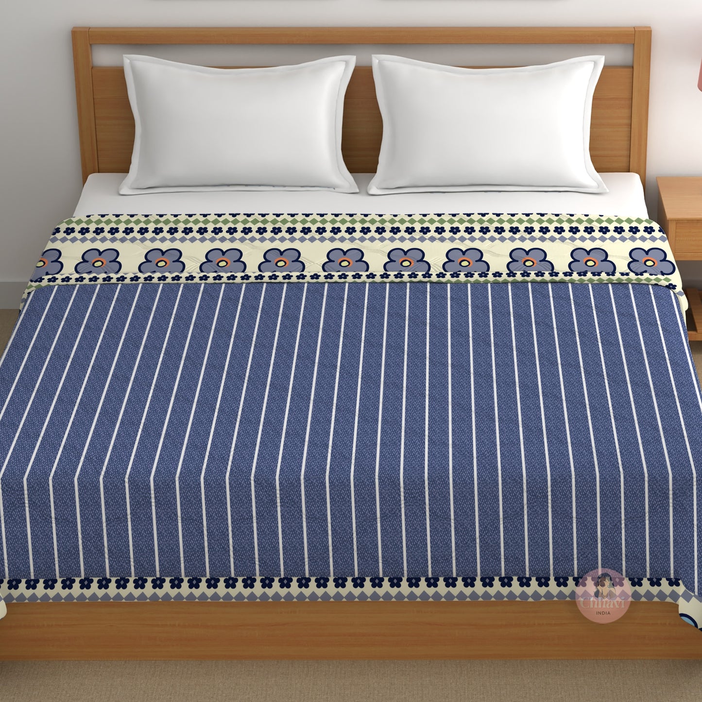 CHHAVI INDIA Printed Double Comforter for AC Room