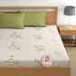 CHHAVI INDIA 210 TC Microfiber Printed King Size Bedsheet With Pillow Covers
