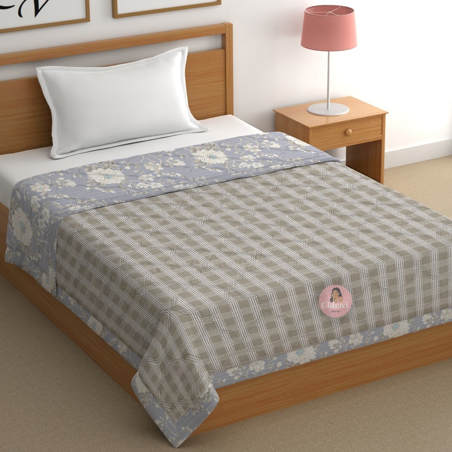 Chhavi india 210 TC single Bed Comforter
