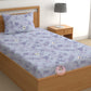 CHHAVI INDIA 180 TC Microfiber Printed Single Bedsheet With 1 Pillow Cover