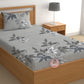 CHHAVI INDIA 180 TC Microfiber Printed Single Bedsheet With 1 Pillow Cover