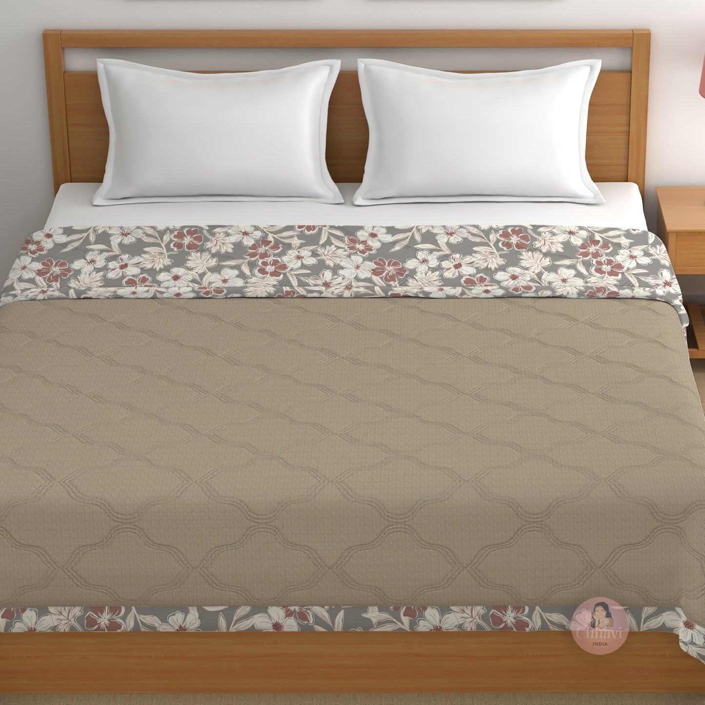 CHHAVI INDIA Printed Double Comforter for AC Room