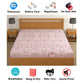 CHHAVI INDIA 210 TC Microfiber Waterproof Printed Fitted (Elastic) Bedsheet