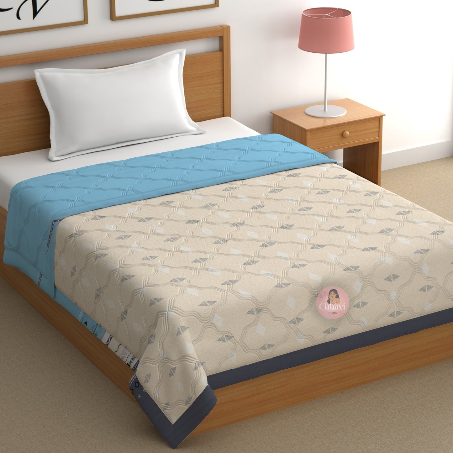 Chhavi india 210 TC single Bed Comforter