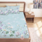 CHHAVI INDIA 210 TC Microfiber Printed King Size Bedsheet With Pillow Covers