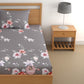 CHHAVI INDIA 180 TC Microfiber Printed Single Bedsheet With 1 Pillow Cover