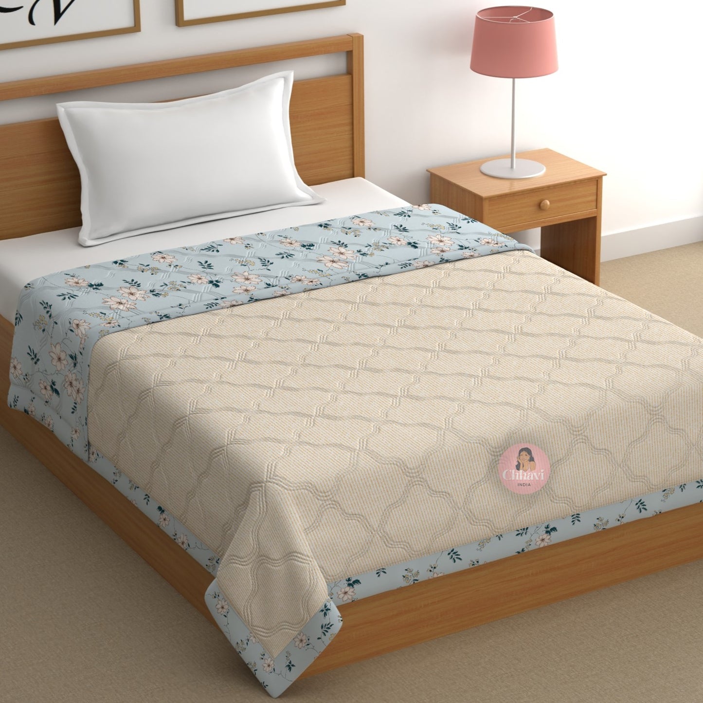 Chhavi india 210 TC single Bed Comforter