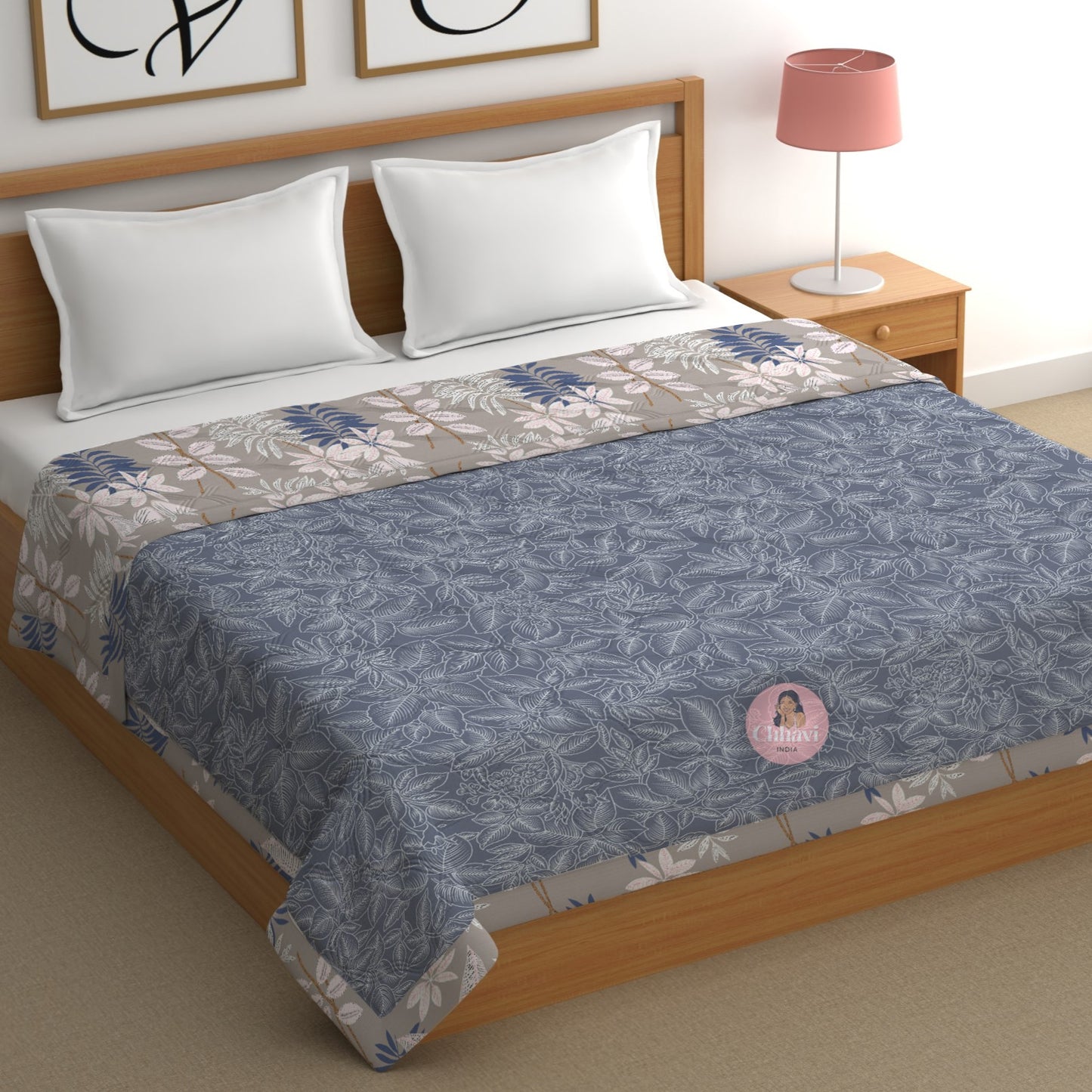 CHHAVI INDIA Printed Double Comforter for AC Room