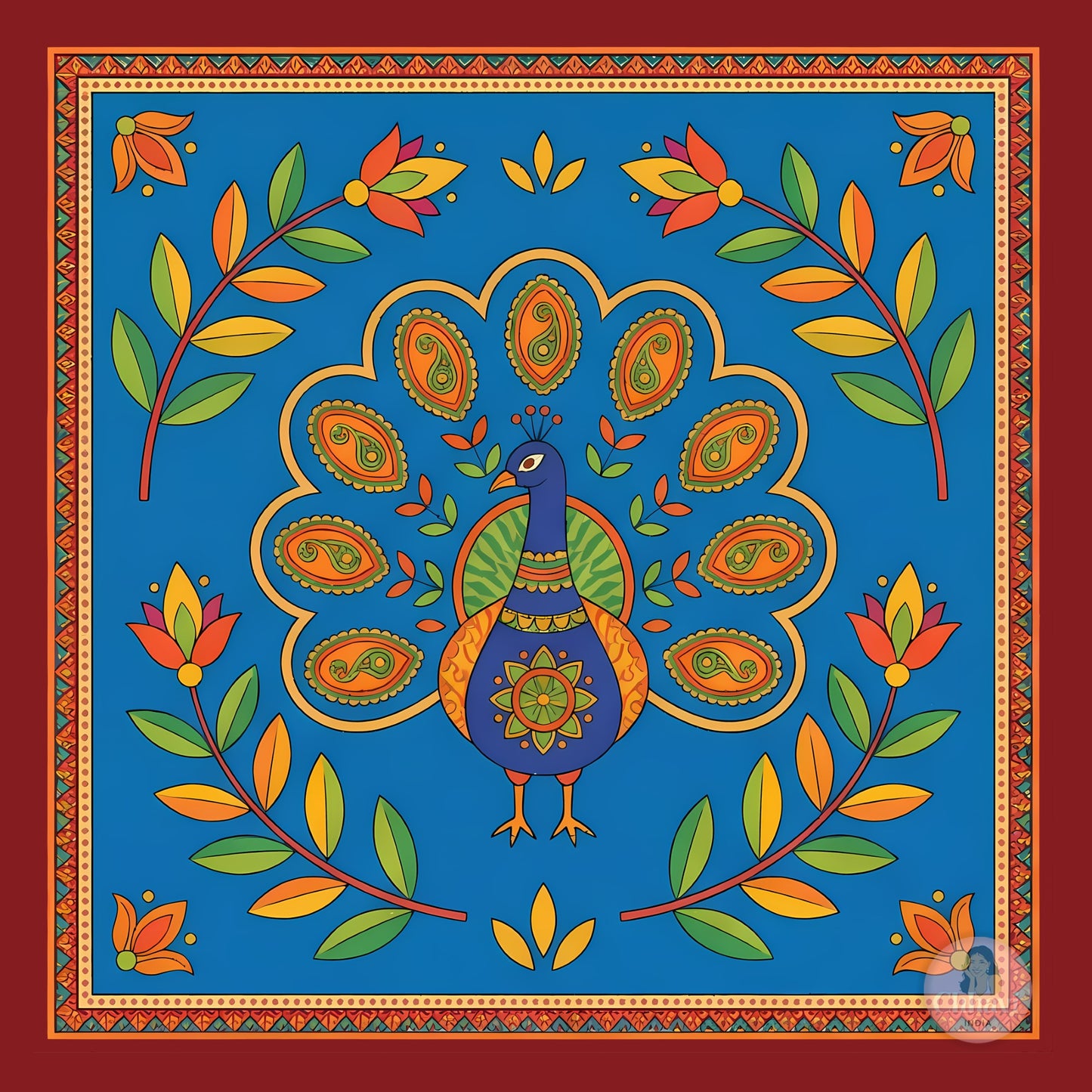CHHAVI INDIA Microfiber Cushions Cover Pack of 5