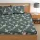 CHHAVI INDIA 210 TC Microfiber Printed Double Bedsheet With Pillow Covers