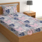 CHHAVI INDIA 180 TC Microfiber Printed Single Bedsheet With 1 Pillow Cover