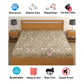 CHHAVI INDIA 210 TC Microfiber Waterproof Printed Fitted (Elastic) Bedsheet