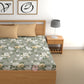 CHHAVI INDIA 210 TC Microfiber Printed King Size Bedsheet With 2 Pillow Covers