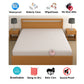 CHHAVI INDIA 210 TC Microfiber Waterproof Printed Fitted (Elastic) Bedsheet