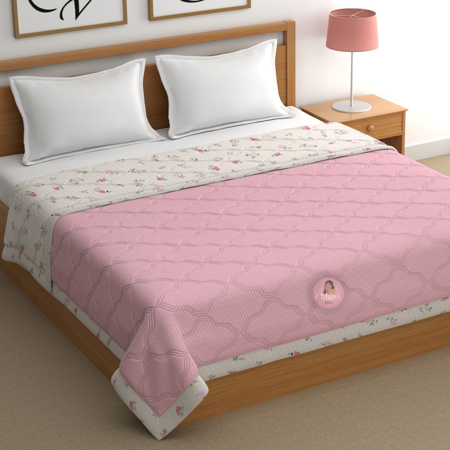 CHHAVI INDIA Printed Double Comforter for AC Room