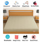 CHHAVI INDIA 210 TC Microfiber Waterproof Printed Fitted (Elastic) Bedsheet