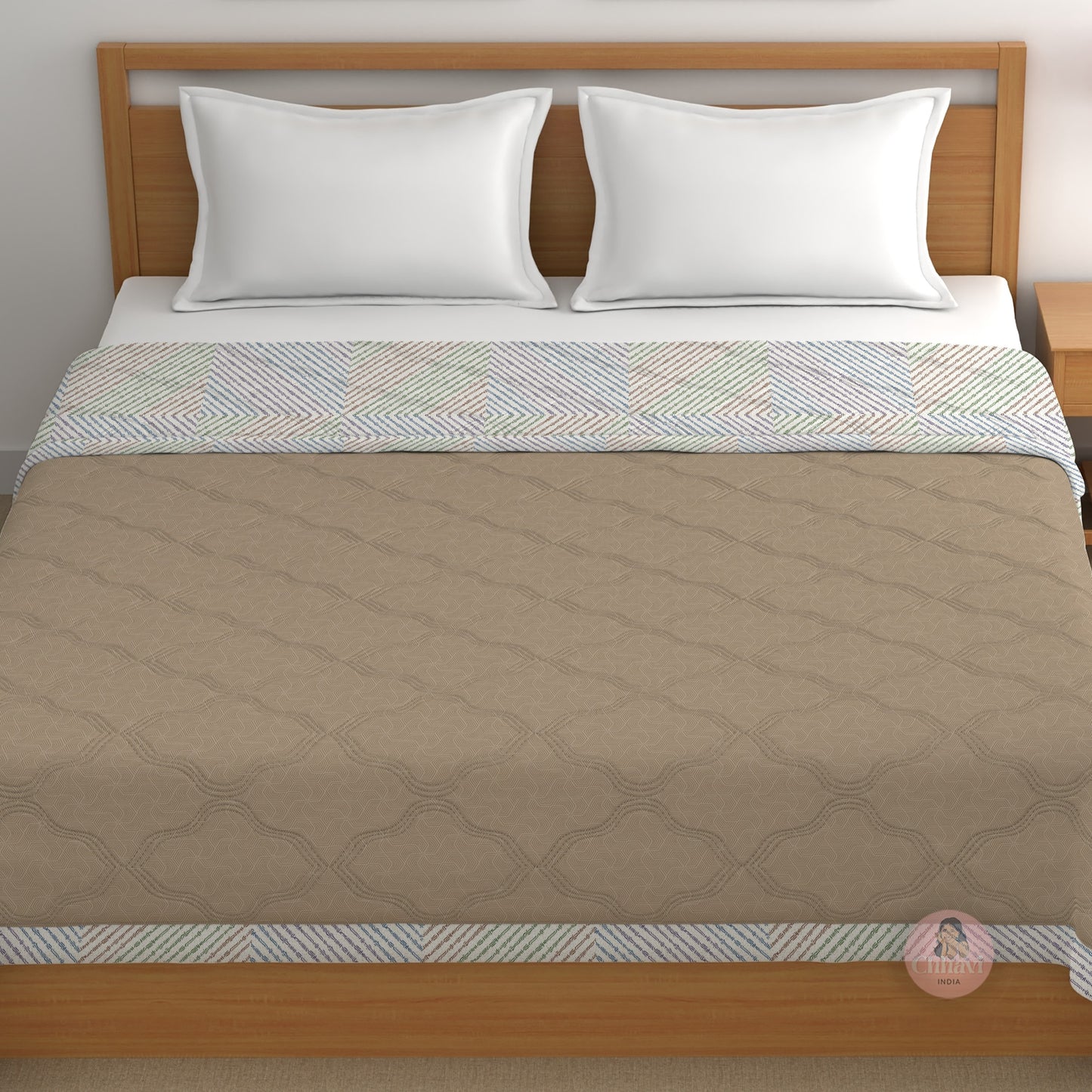 CHHAVI INDIA Printed Double Comforter for AC Room
