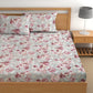 CHHAVI INDIA 210 TC Microfiber Printed Double Bedsheet With Pillow Covers