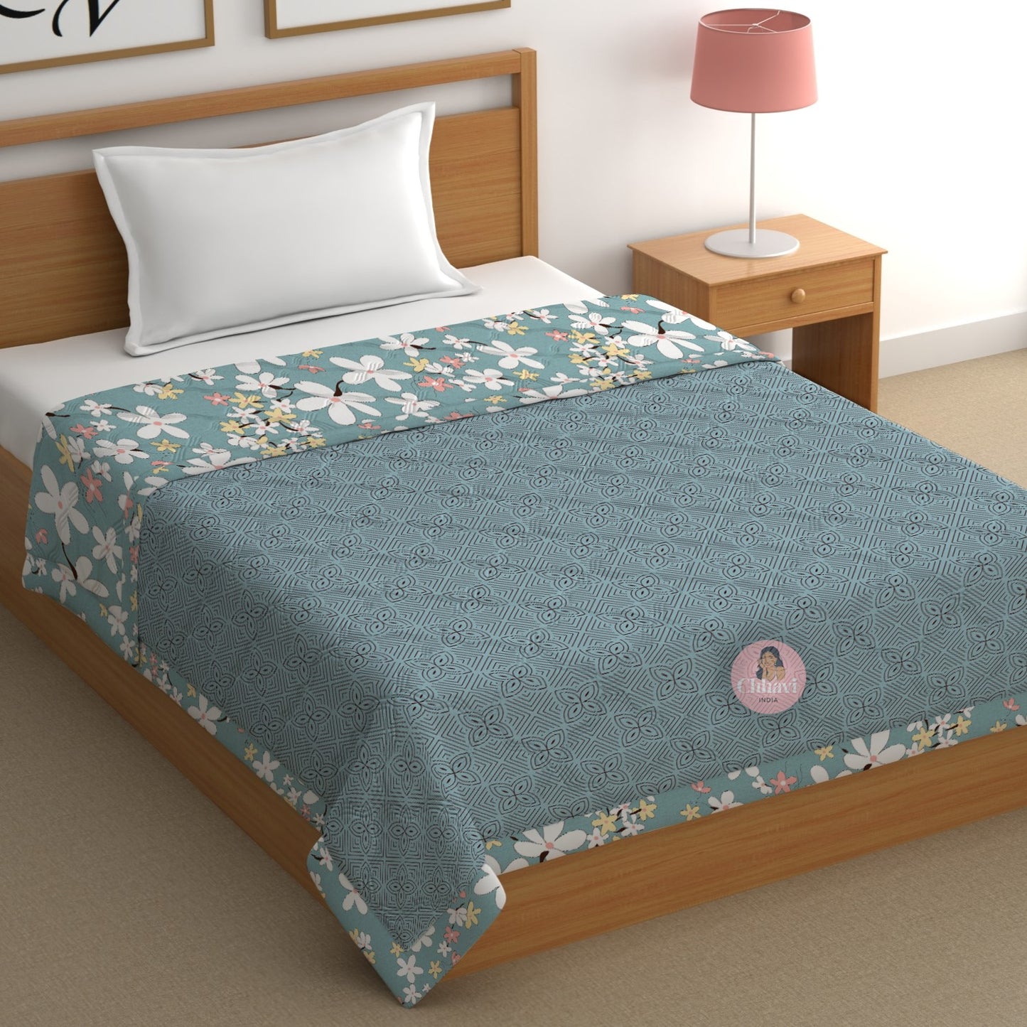 Chhavi india 210 TC single Bed Comforter
