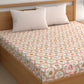 CHHAVI INDIA 210 TC Microfiber Printed King Size Bedsheet With Pillow Covers