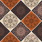 CHHAVI INDIA 210 TC Microfiber Double Fitted  Size Printed Bedsheet