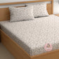 CHHAVI INDIA 210 TC Microfiber Printed King Size Bedsheet With Pillow Covers