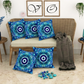 CHHAVI INDIA Microfiber Cushions Cover Pack of 5